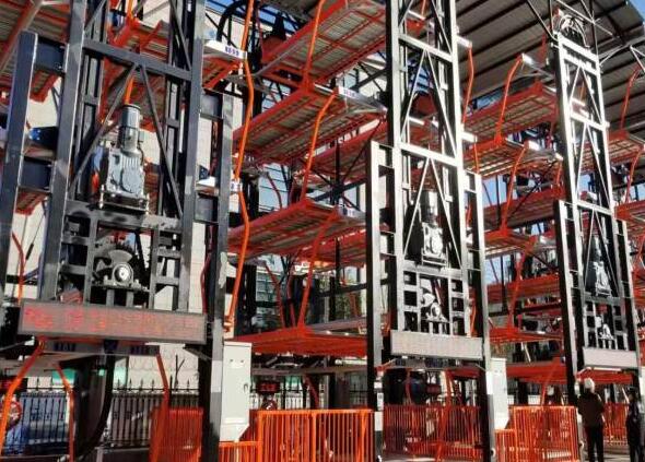 垂直循環(huán)立體車庫太牛了！老舊小區(qū)停車難有救了！十堰智能車庫設(shè)計施工為你介紹